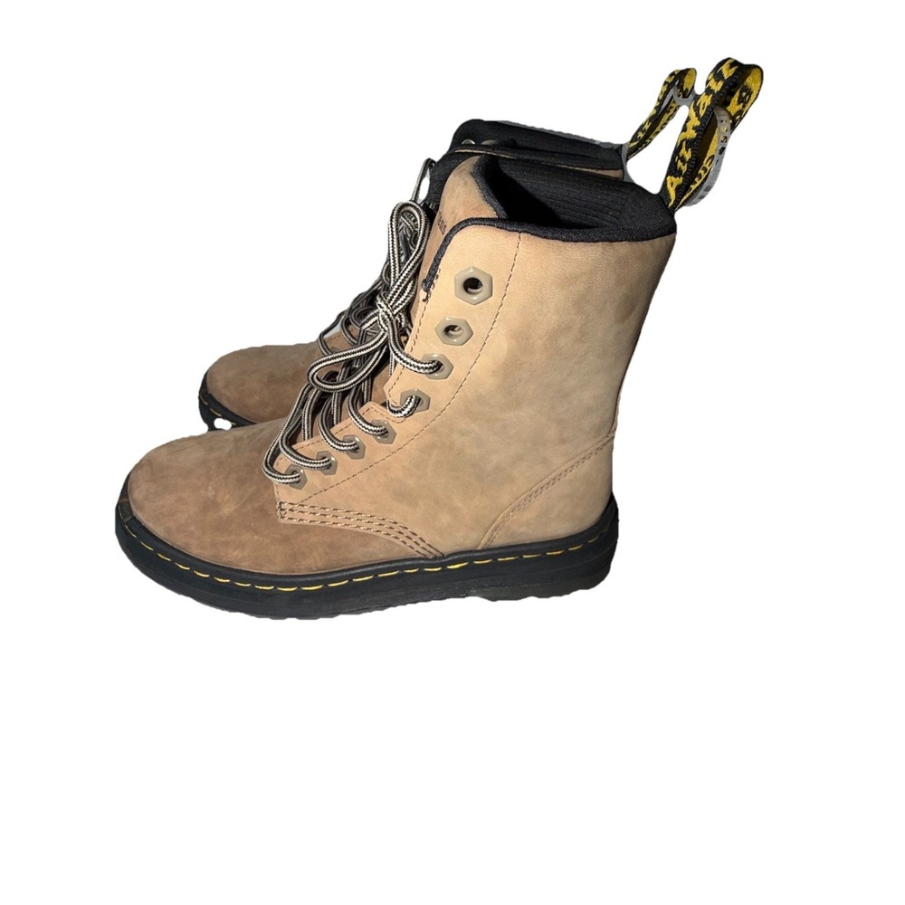 Doc Dr Marten's Crewson Casual Boot, Men's Size 5 Women's Size 6 Beige Taupe NEW - Picture 4 of 8